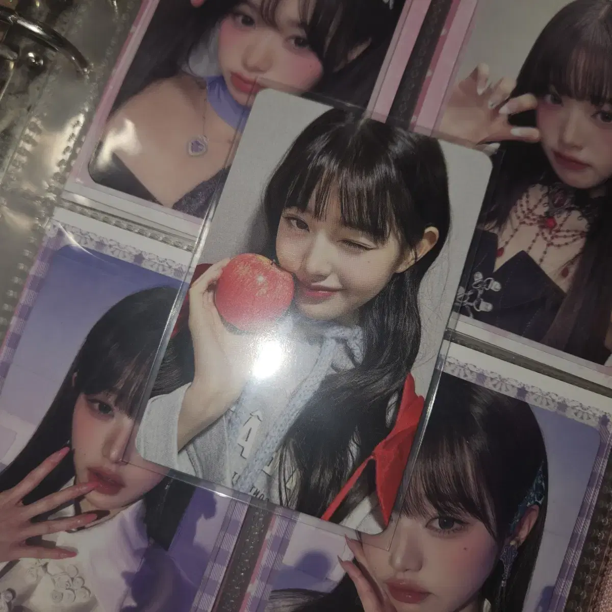 폭덤 )) ive jang wonyoung Main makestar photocard