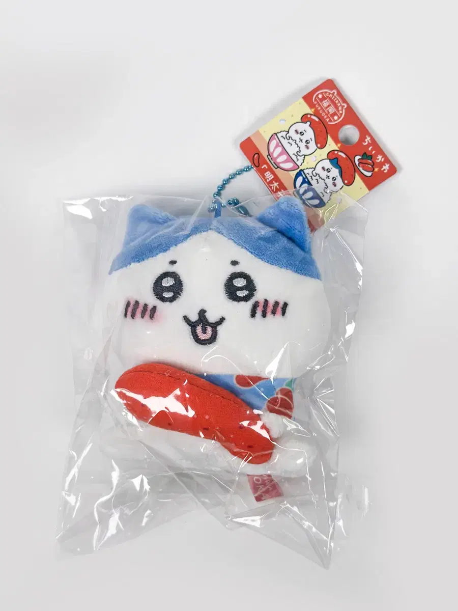 Unsealed] Hachiware Fukuoka Area Limited Mentaiko Mascot Keyring