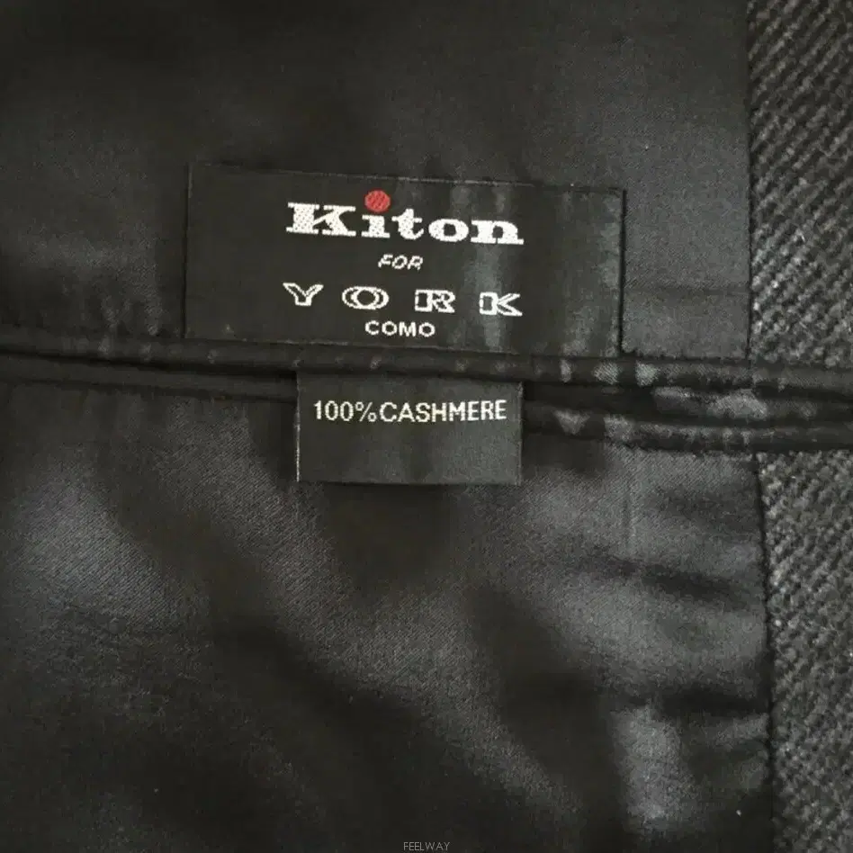 KITON 키톤 더블 브레스티드 코트(캐시미어)50 사이즈-해외발송