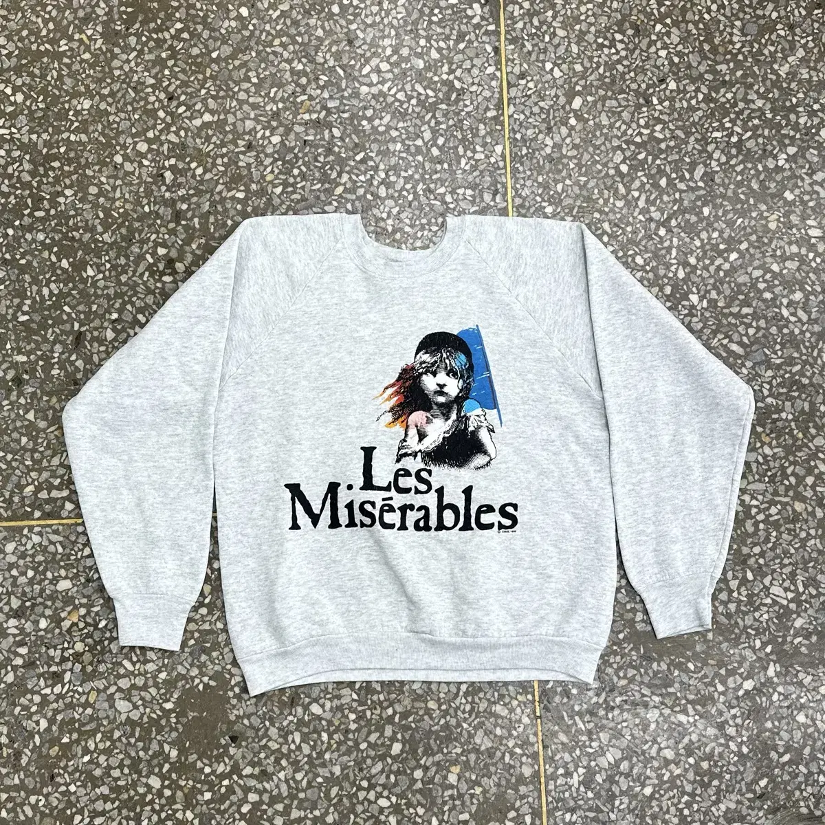 80s USA Fotl Les Misérables Vintage Sweatshirt L