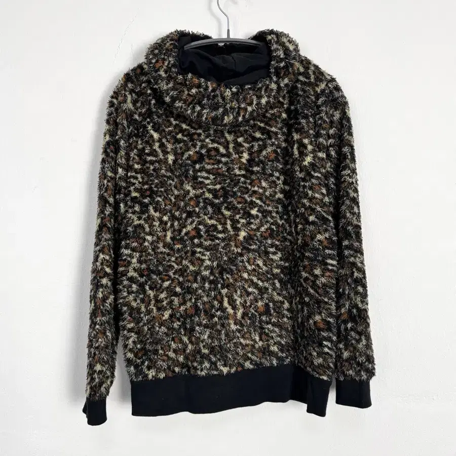 vintage leopard fleece jacket