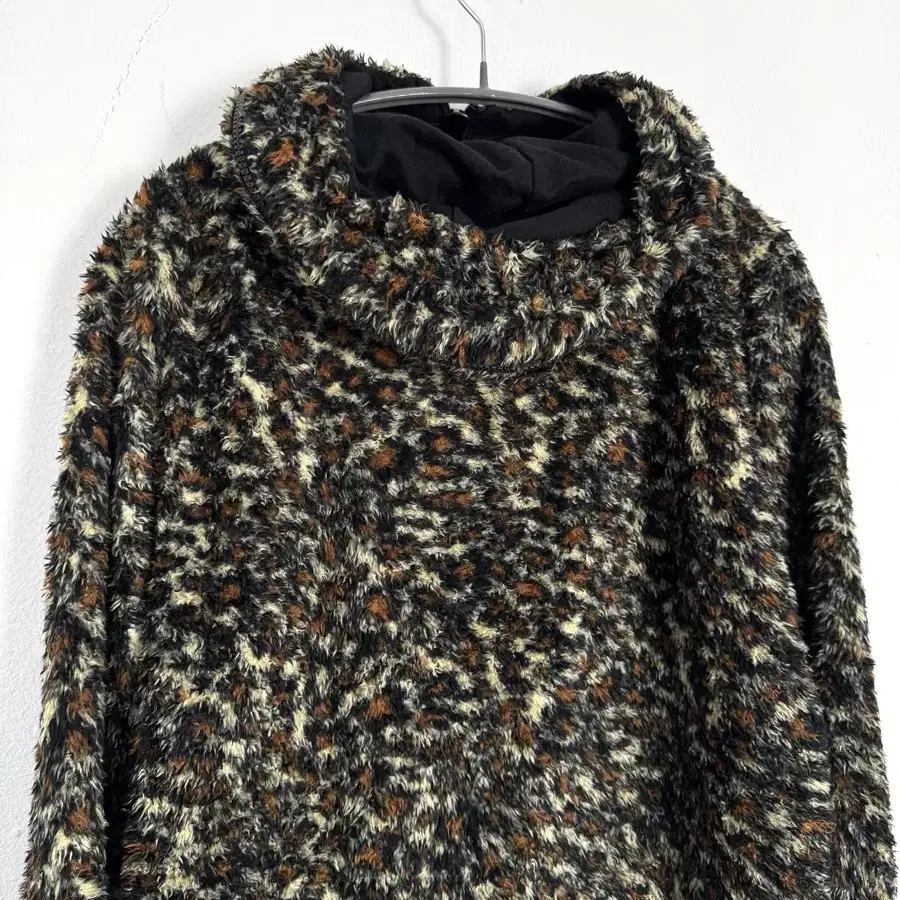 vintage leopard fleece jacket