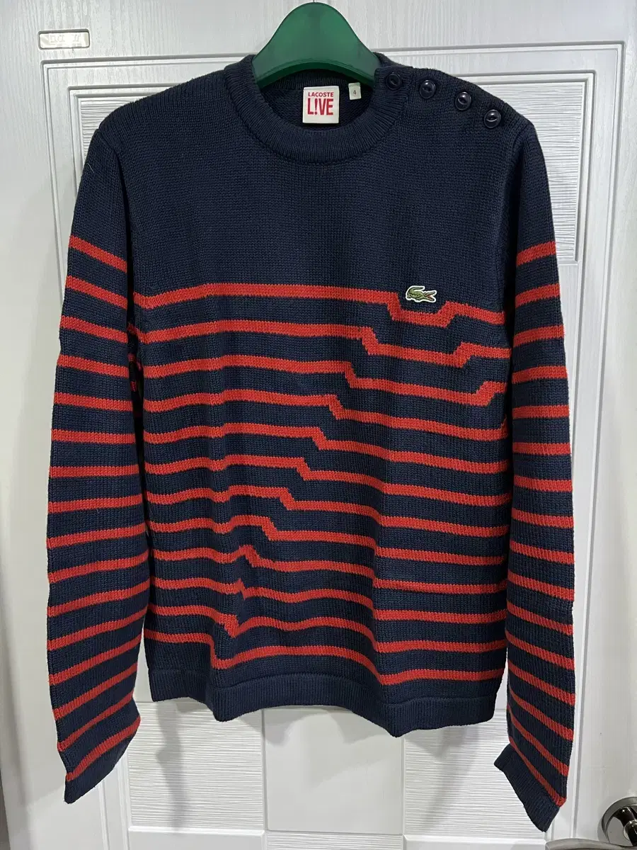 Lacoste Striped knit size 4 (100)