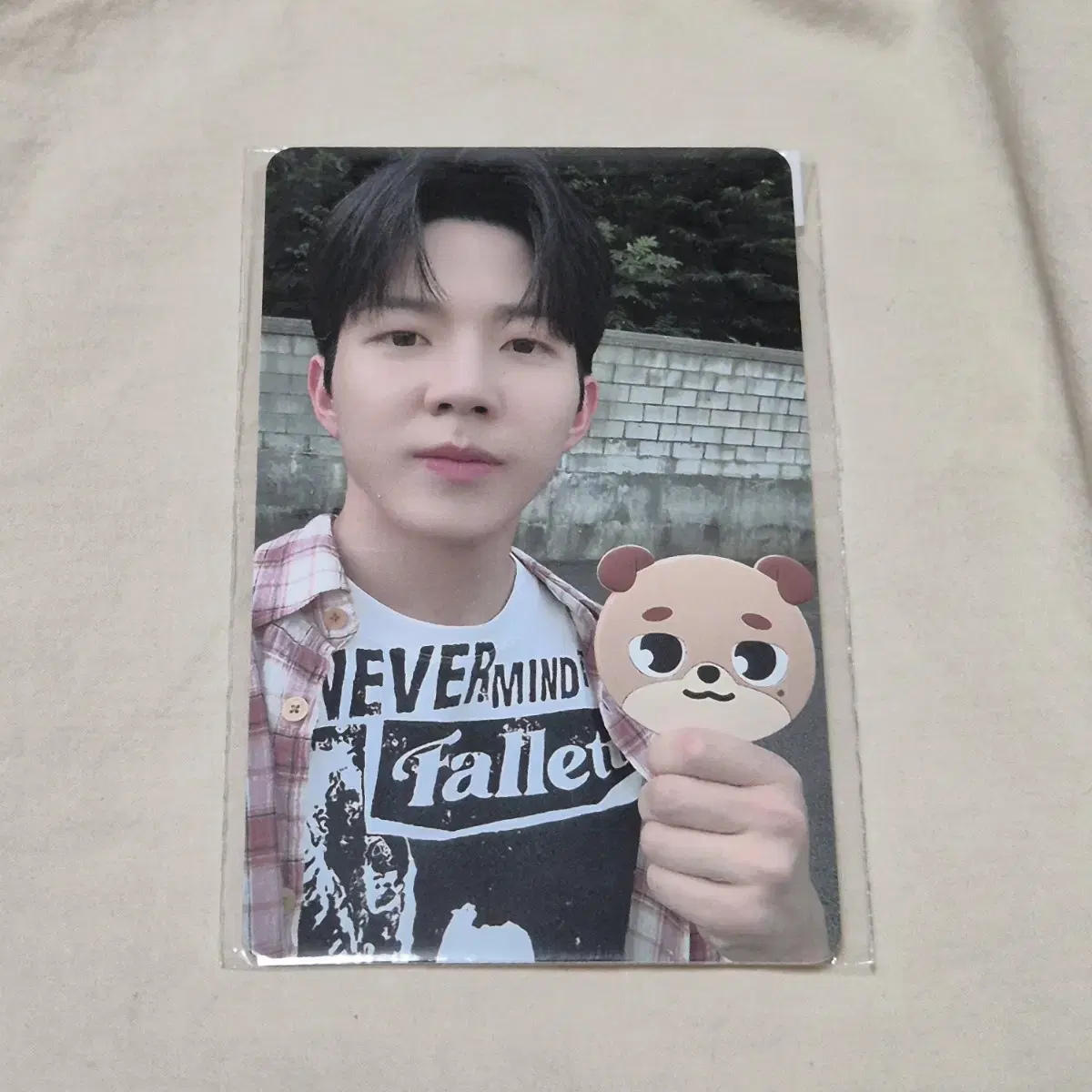 Denimals X Roundup pre-order benefit Helped photocard Don DON