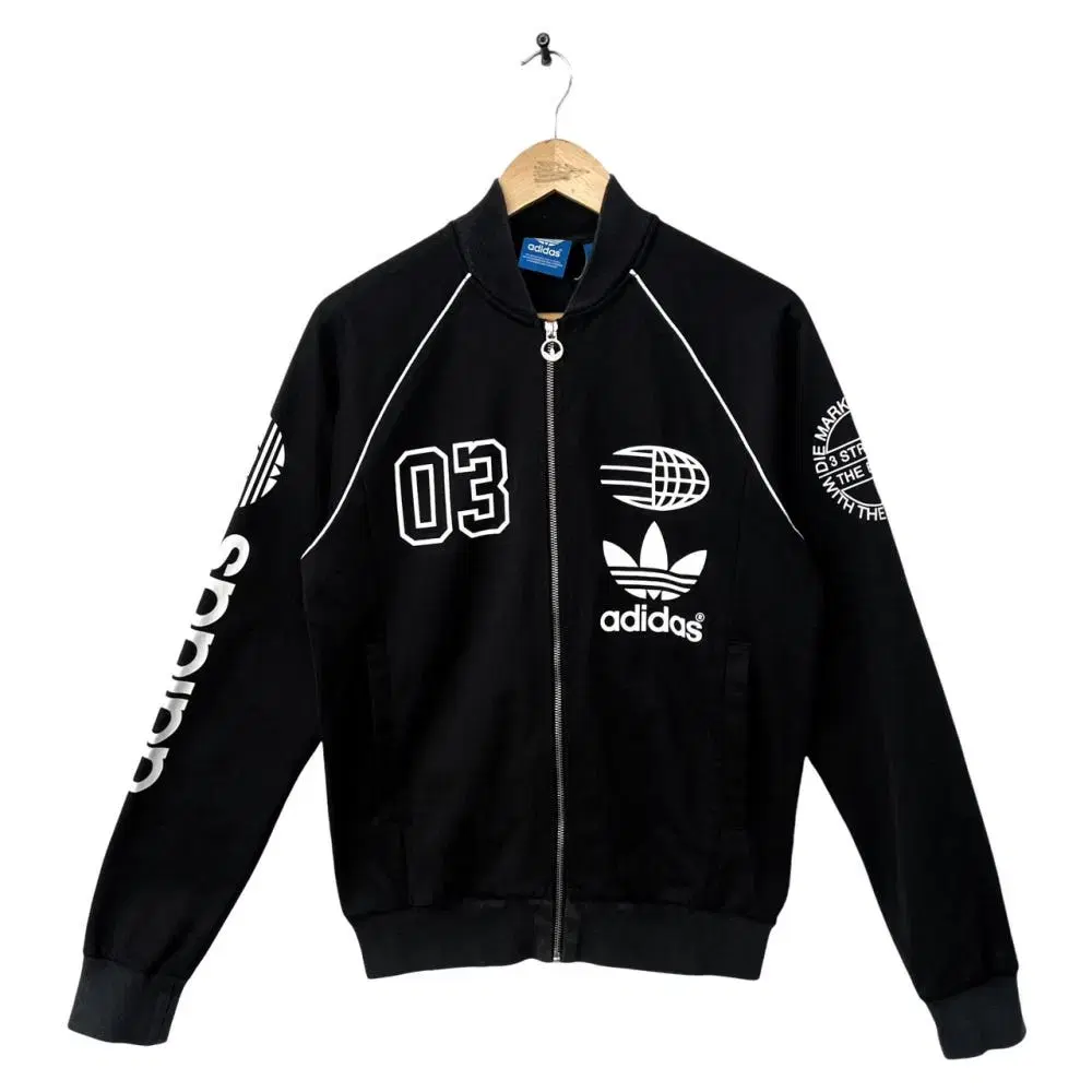 ADIDAS special edition black zip-up jacket ADIDAS limited edition tracktop jersey (