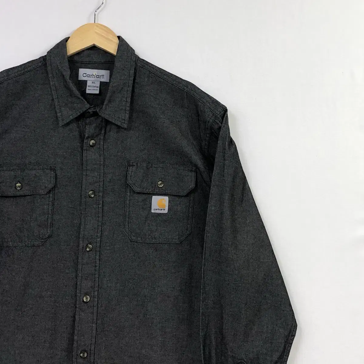 XL Calhart Black Denim Shirt