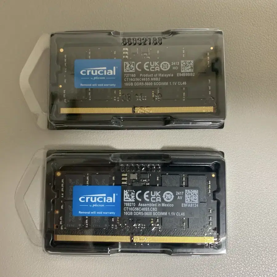 마이크론 ddr5 16gb 5600mhz 노트북 램