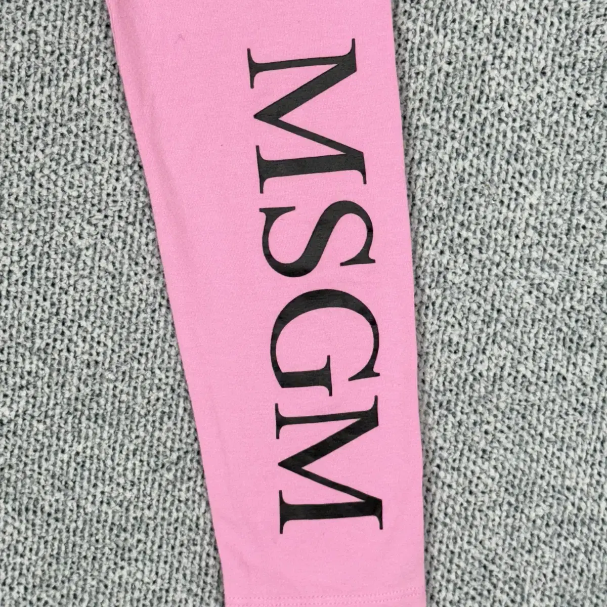 (135) MSGM 키즈 핑크 레깅스 8a.