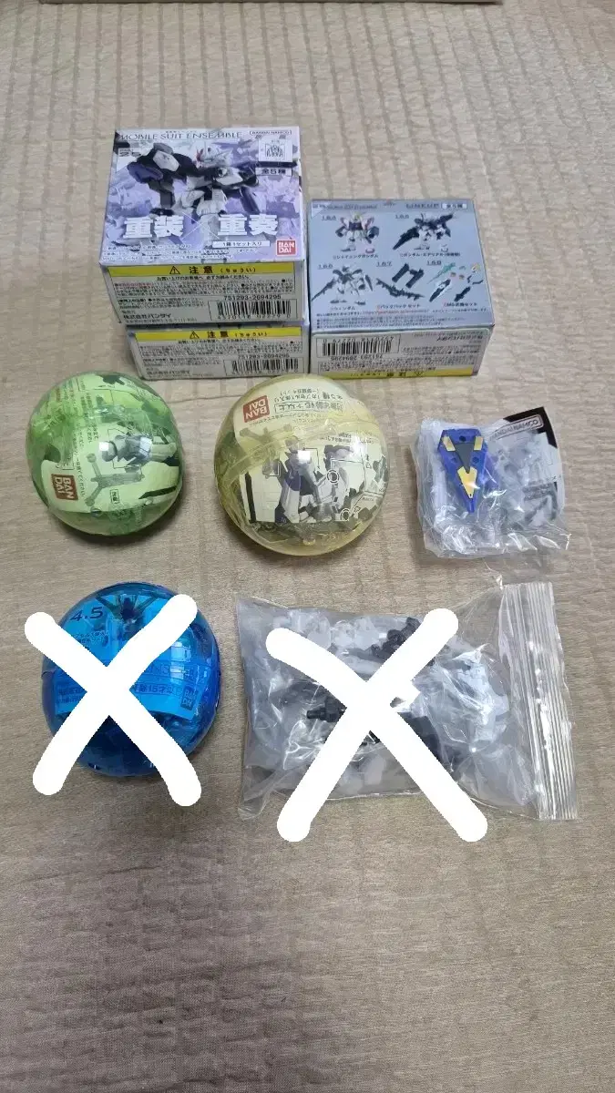 Gundam Ensemble Figures sealed Sells a lot of them