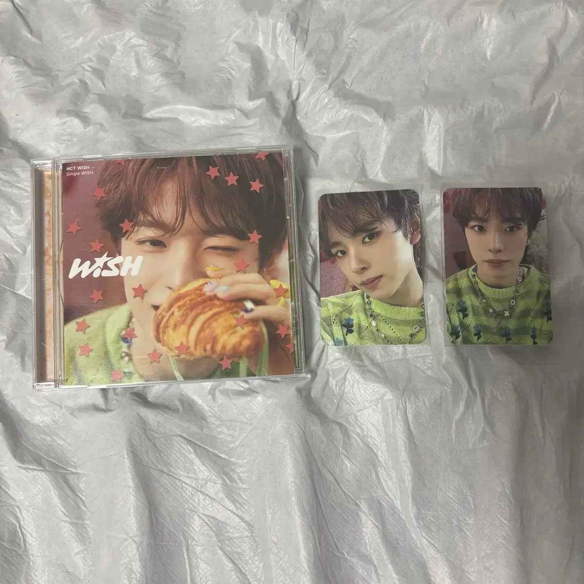 NCT wish Uushi unsealed Japan vahn first limited album