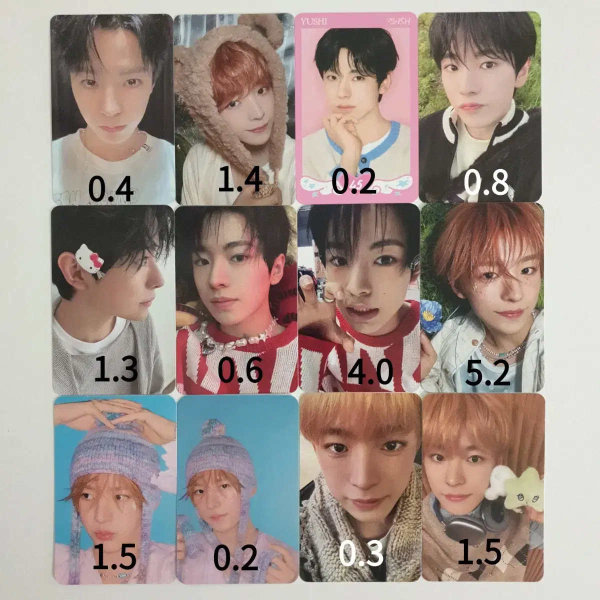 NCT wish Yuushi photocard Songbird Japan Private Limited photobook pre-order benefit mumoshop Alpo