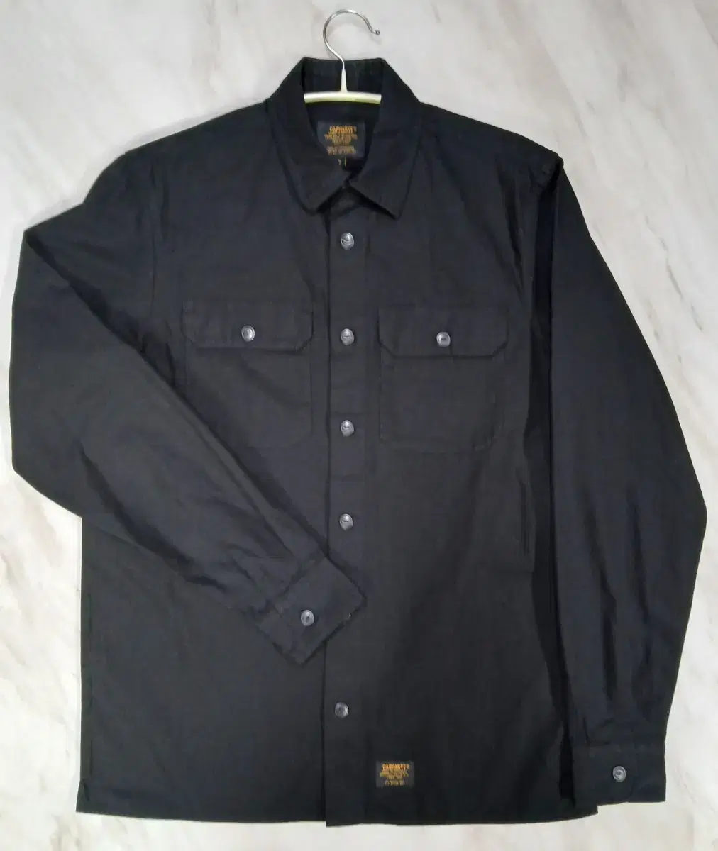 [Bunjang U] Calhart Black Men's Unisex Long Sleeve Shirt S (100) size