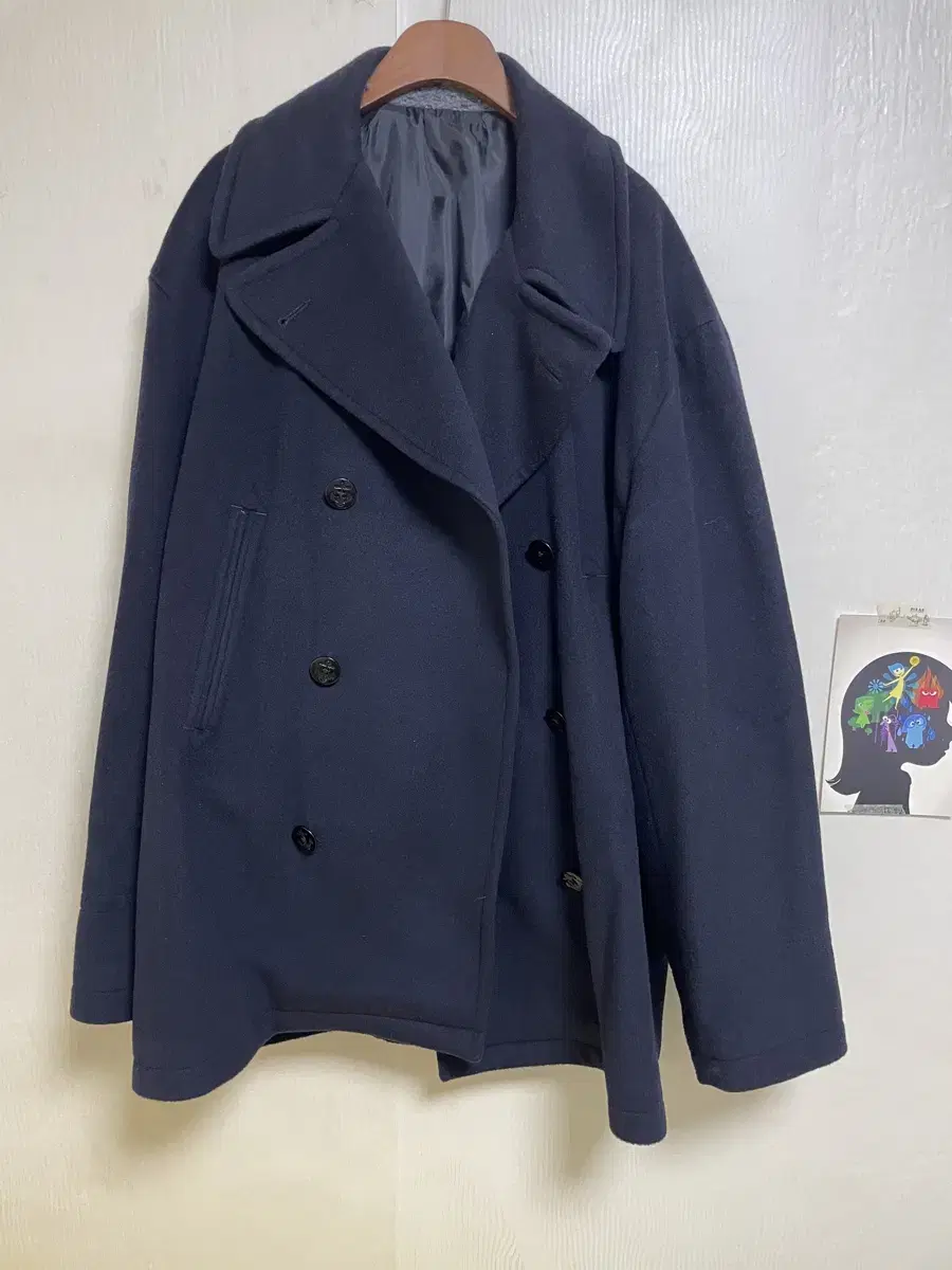 Thomas More Peacoat Navy M