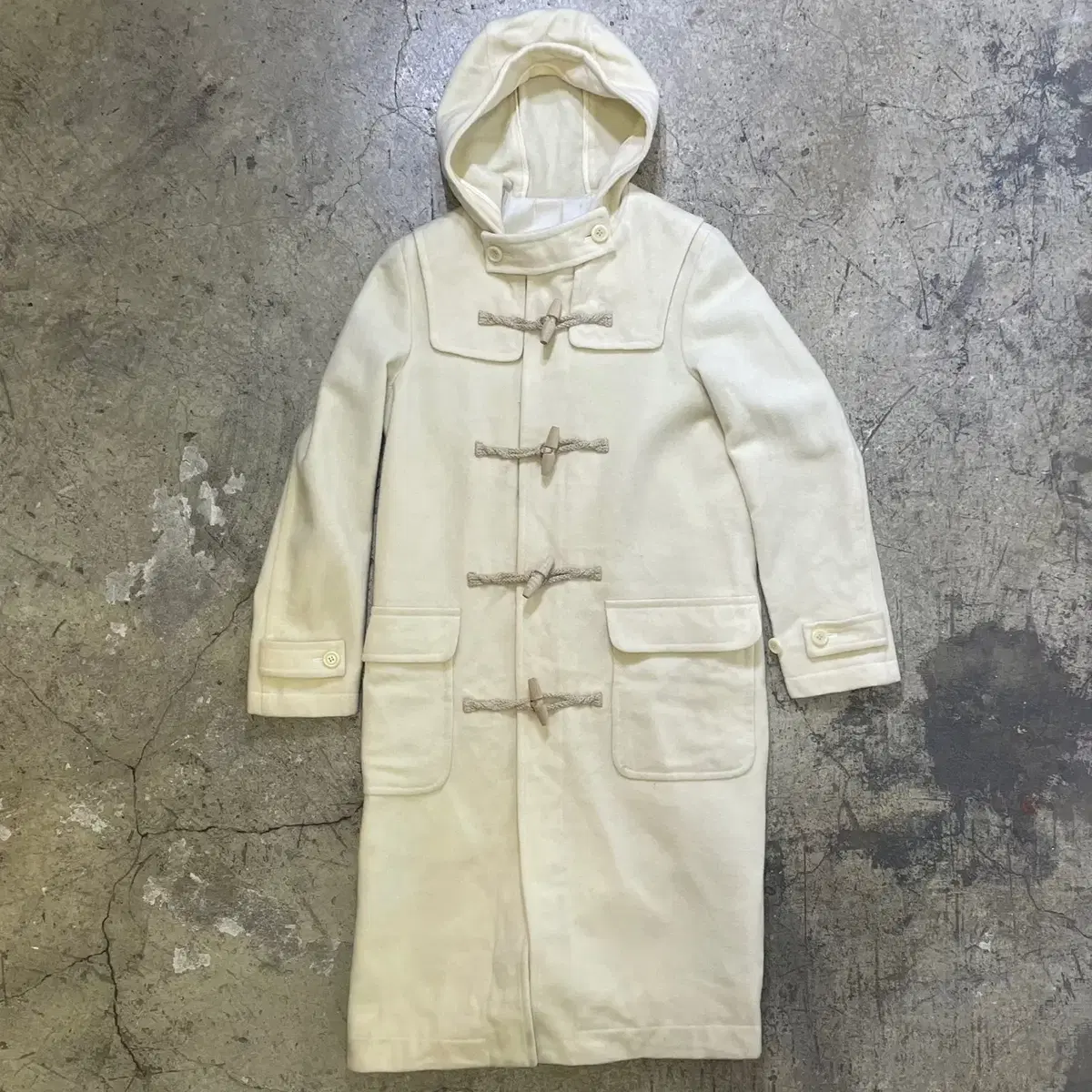 Vintage Cashmere Duffel Coat (kold_6002/95)