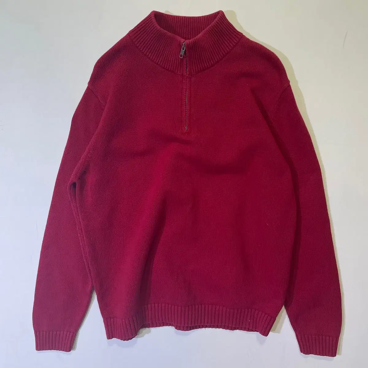 L Elvin Half Zip Up Knit (KOLD_6003/100)