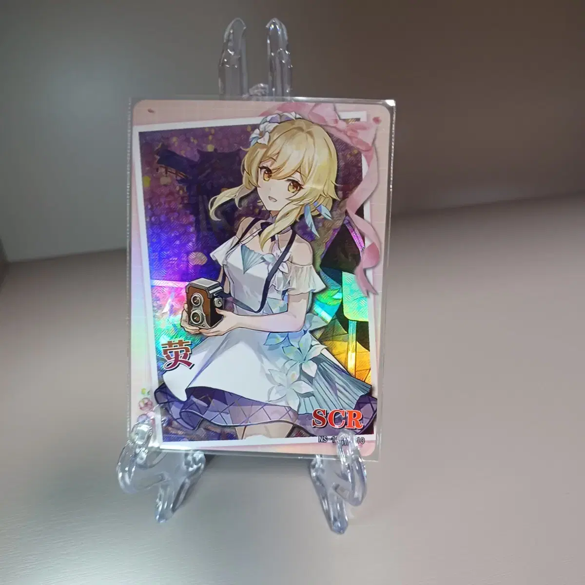 Genshin Impact Traveler Lemmine Photo Card hologram kard Jiryu Goods