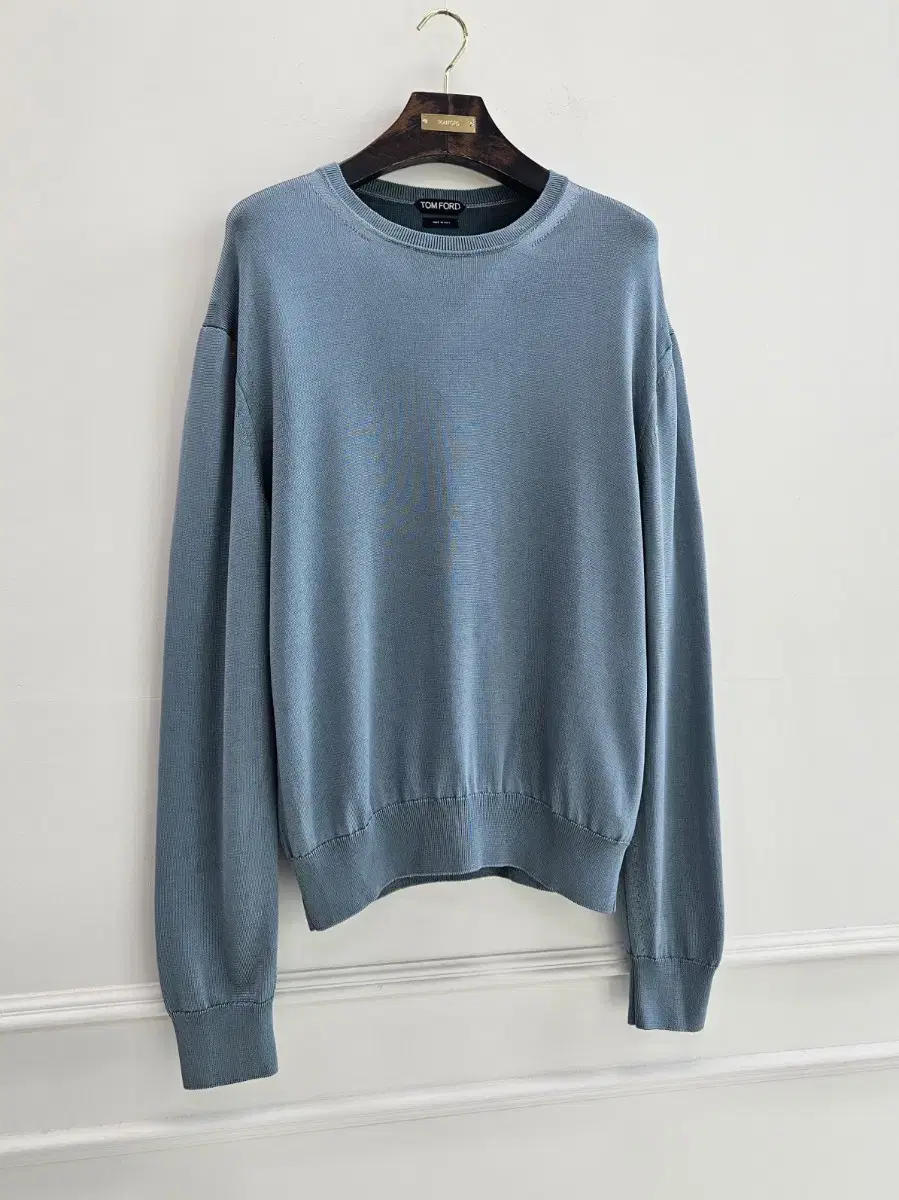 Tom Ford Silk-blend Crew Neck Knit Sweater