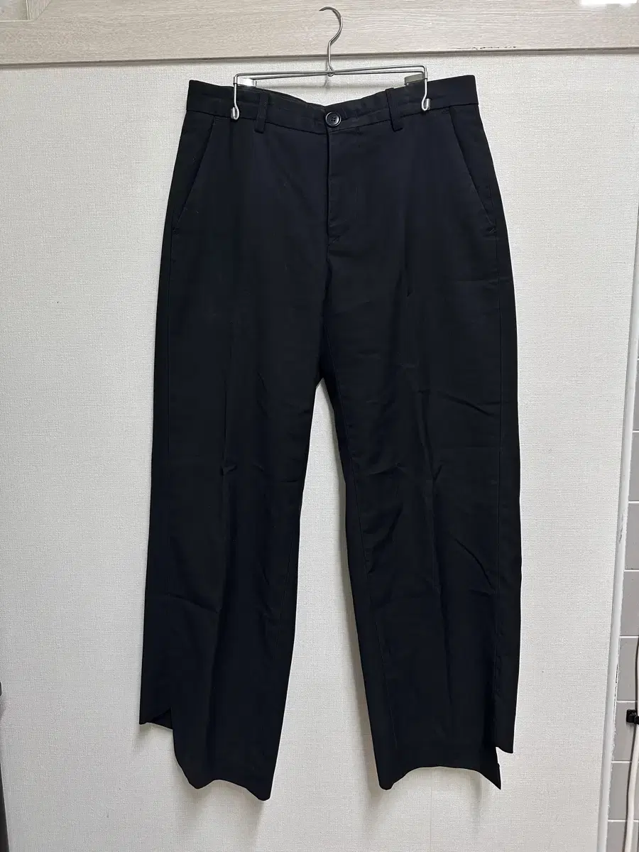 Unbalanced hem slacks