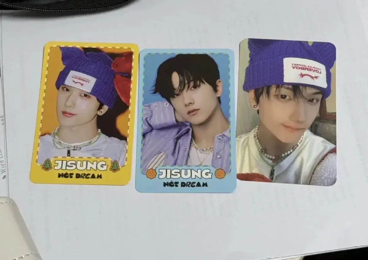 NCT jisung candy md photocard wts tattoo stickers photocards