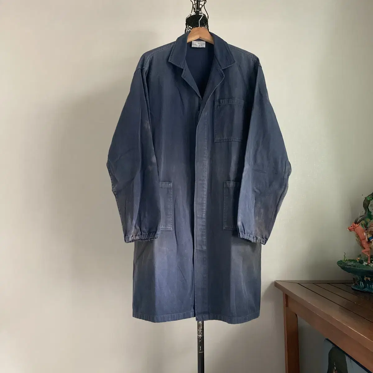 Vintage French workshop coat