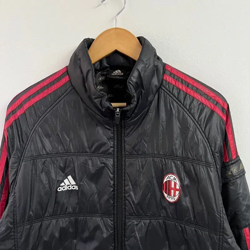 [105] Adidas AC Milan Jacket Red Black