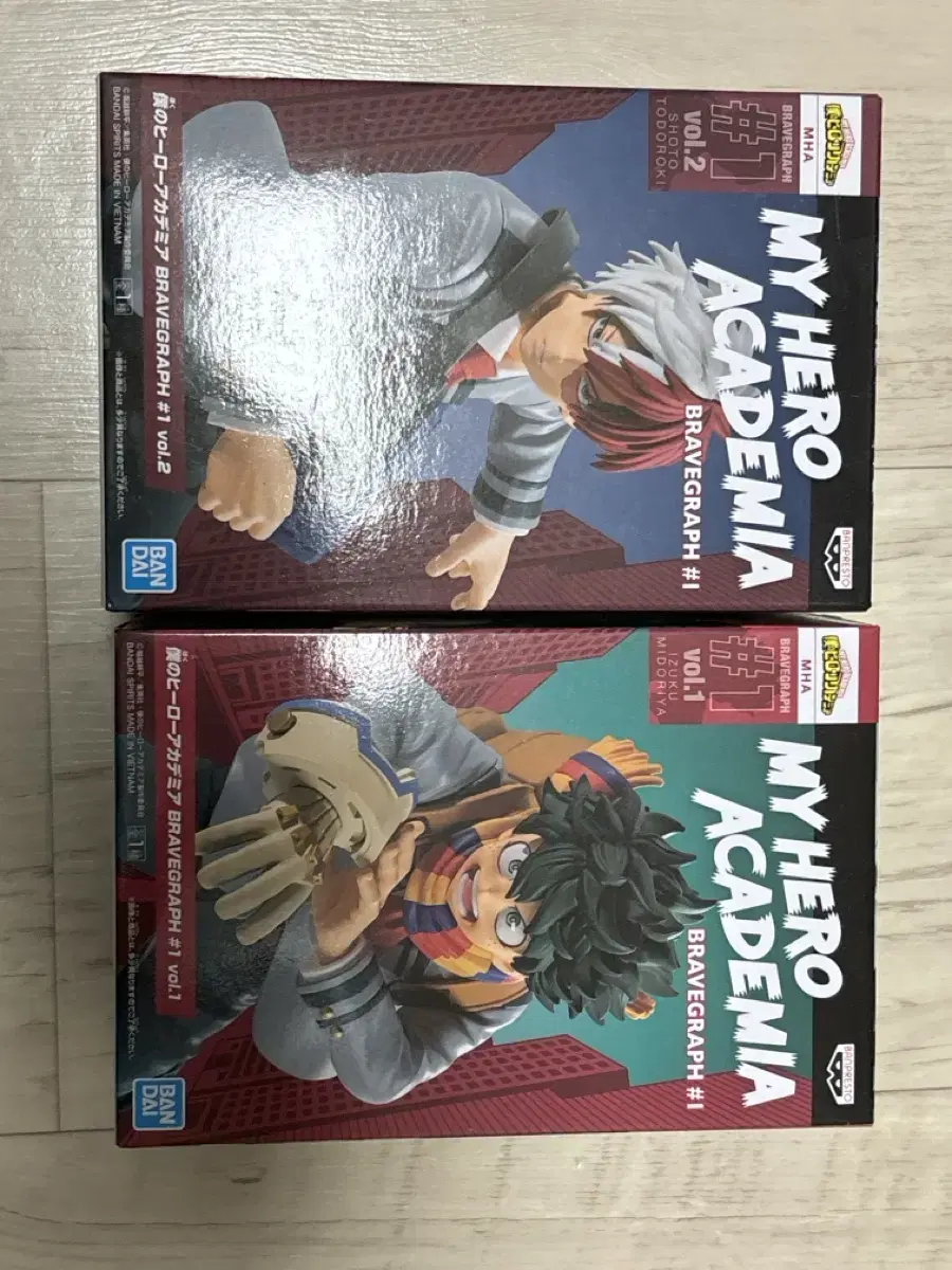 Midoria Izuku,Shoto Figures