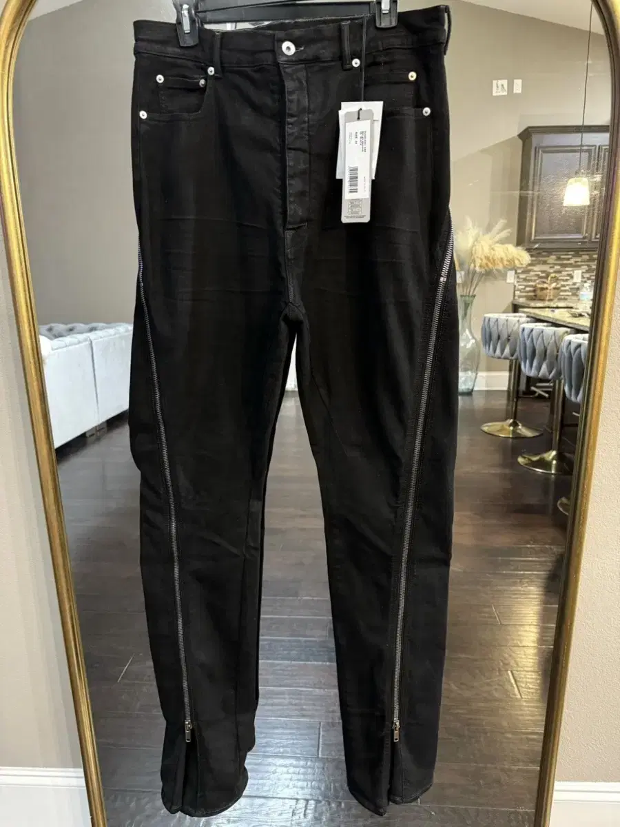 [34] Rick Owens Bolan Banana Denim Pants SBB