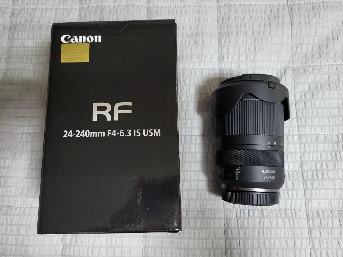 캐논 RF24-240mm F4-6.3 IS USM 렌즈 팝니다.