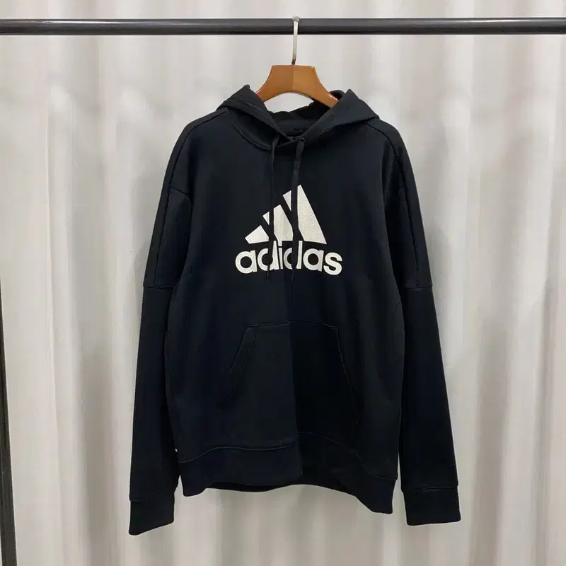 Adidas Tricolor Logo Casual Jersey Hoodie 100 S04176