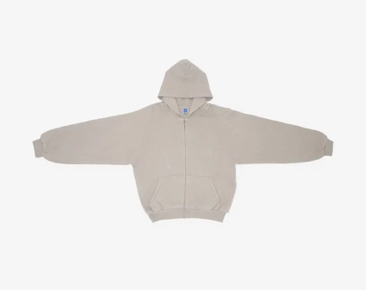 L E.JI Gap Hooded zip-up gray toque