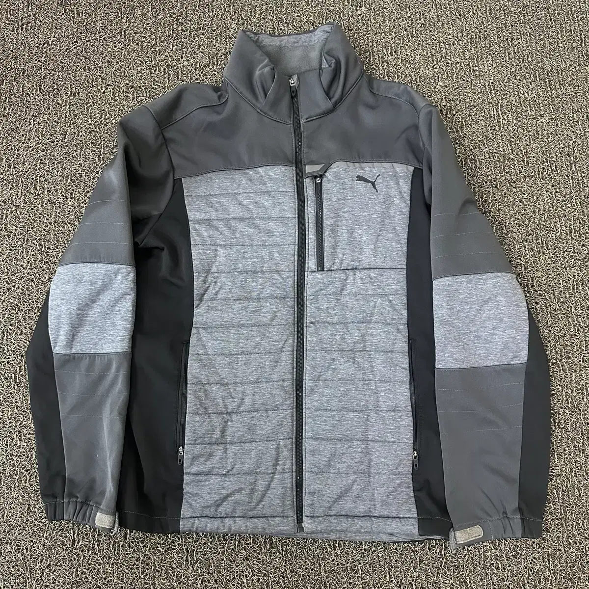 PUMA Puma Brushed Fleece Jacket Grey XL