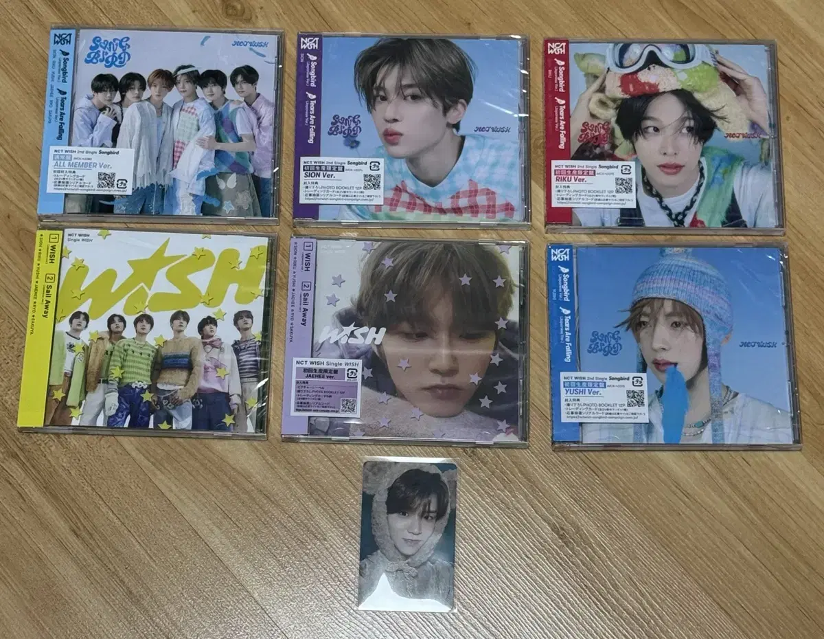 NCT wish Songbird, wish Japan Vahn unsealed Album