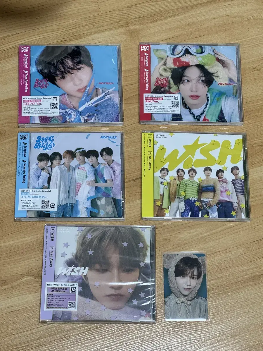 NCT wish Songbird, wish Japan Vahn unsealed Album