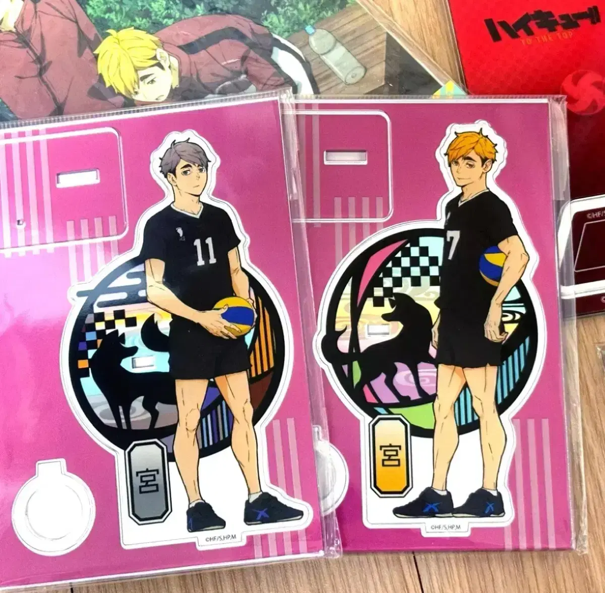 [bulk] haikyuu Kirie acrylic stand Atsumu Osamu Inarizaki