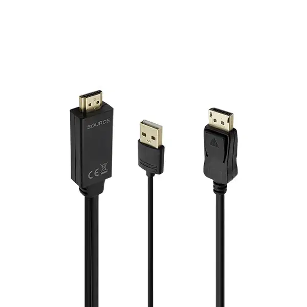 HDMI 1.4 to DisplayPort 1.2 변환케이블 5m