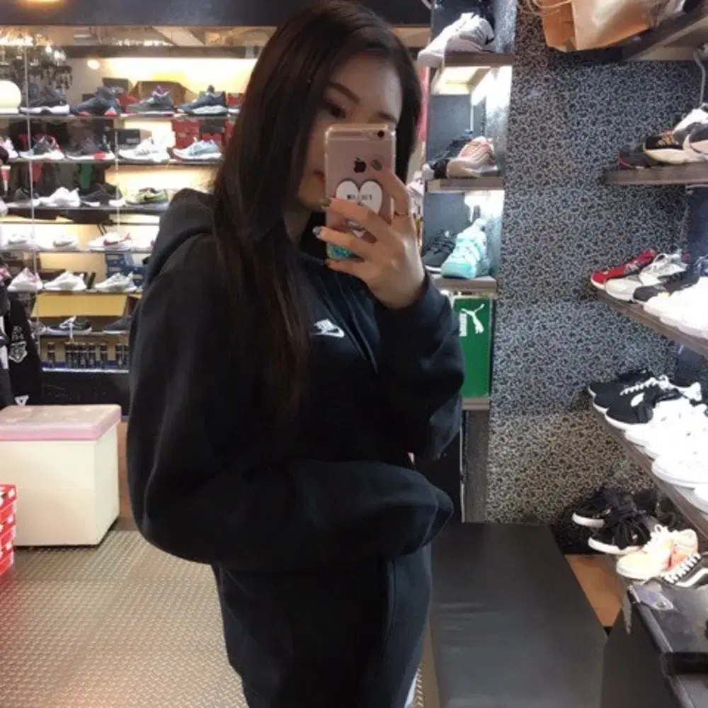 [Genuine / Same Day Shipping]Unisex Nike Brushed Hoodie