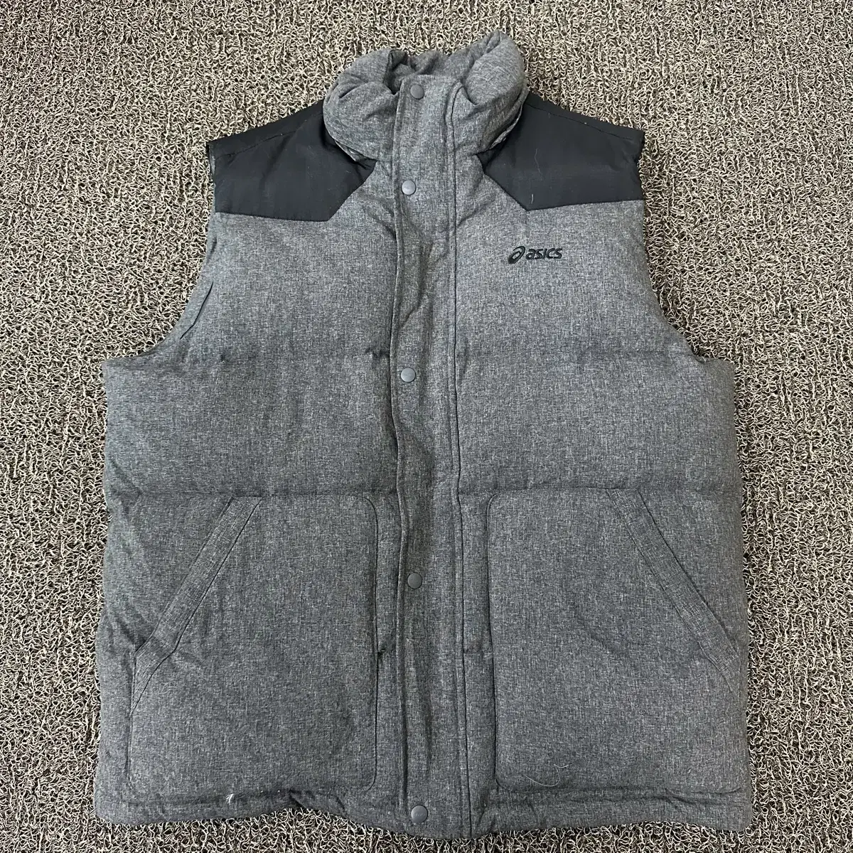 Asics Men's Padded Vest Grey L(100)