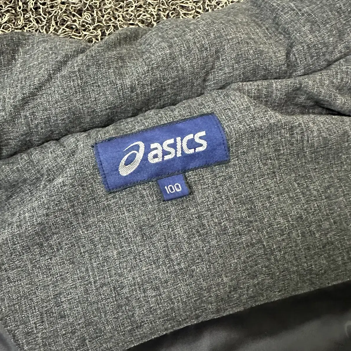 Asics 아식스 남성 패딩 조끼 그레이 L(100)