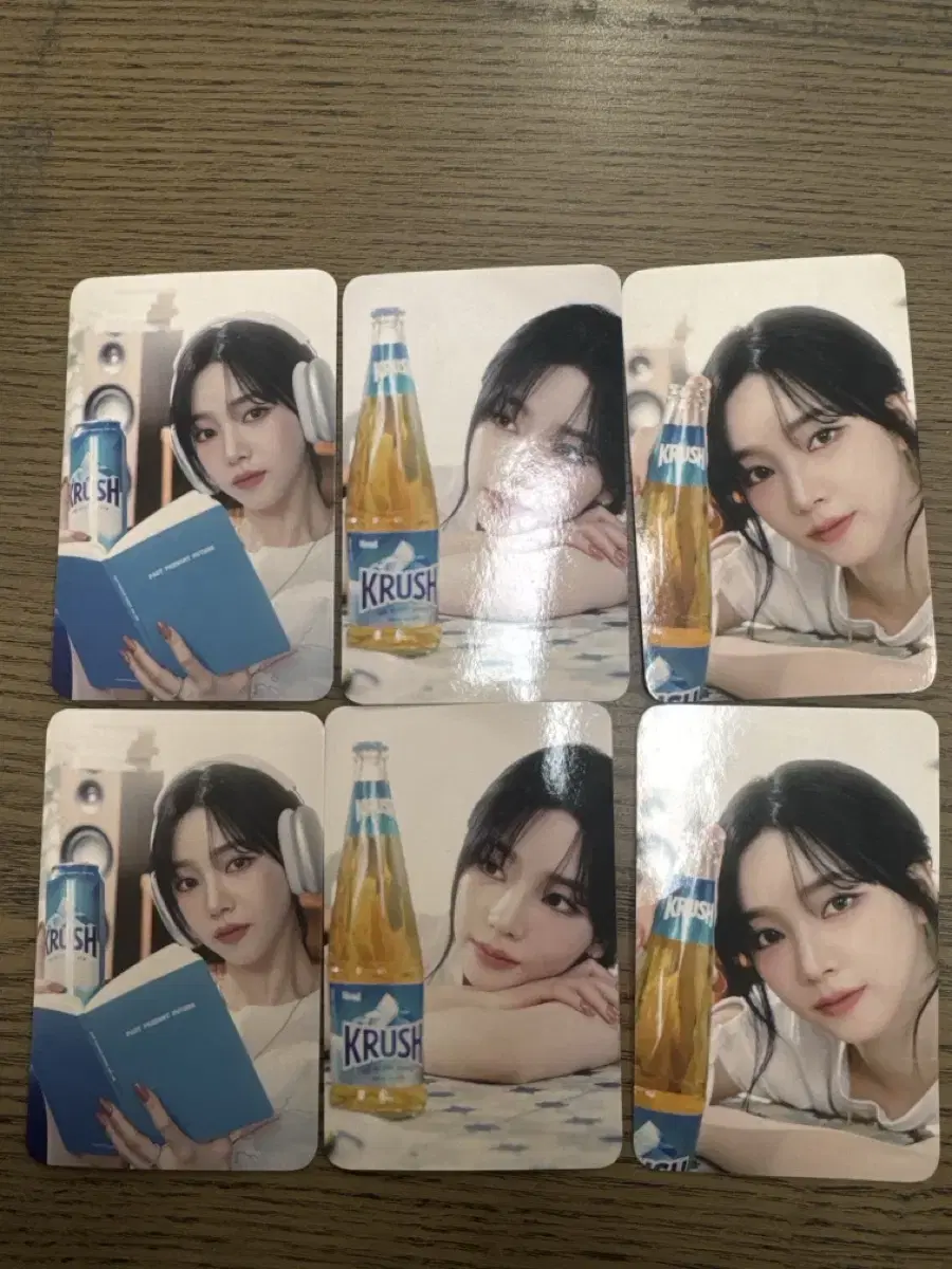 6 Crush Karina Photo Cards