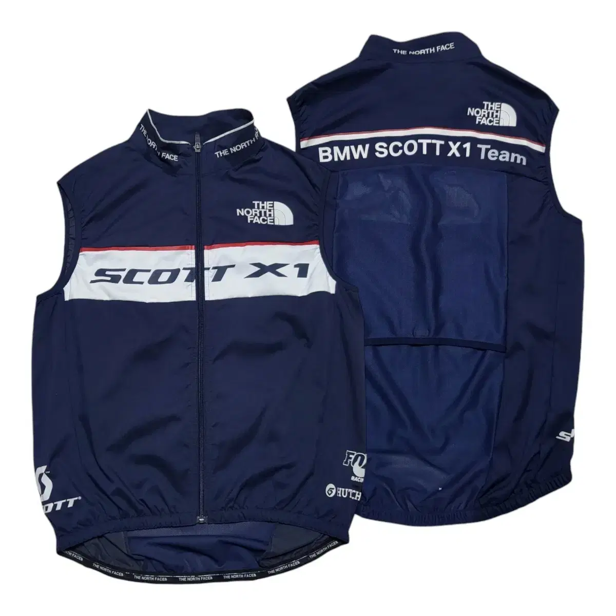 (L) The North Face Gillette Vest The North Face Windbreaker BMW scott