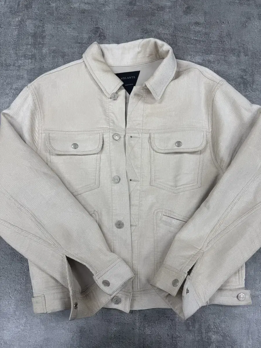 Volante Track Jacket Ivory 1 size