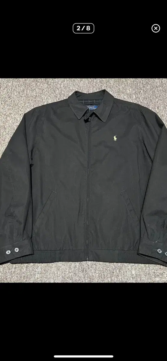 Polo Ralph Lauren Black Swing Top Jacket L