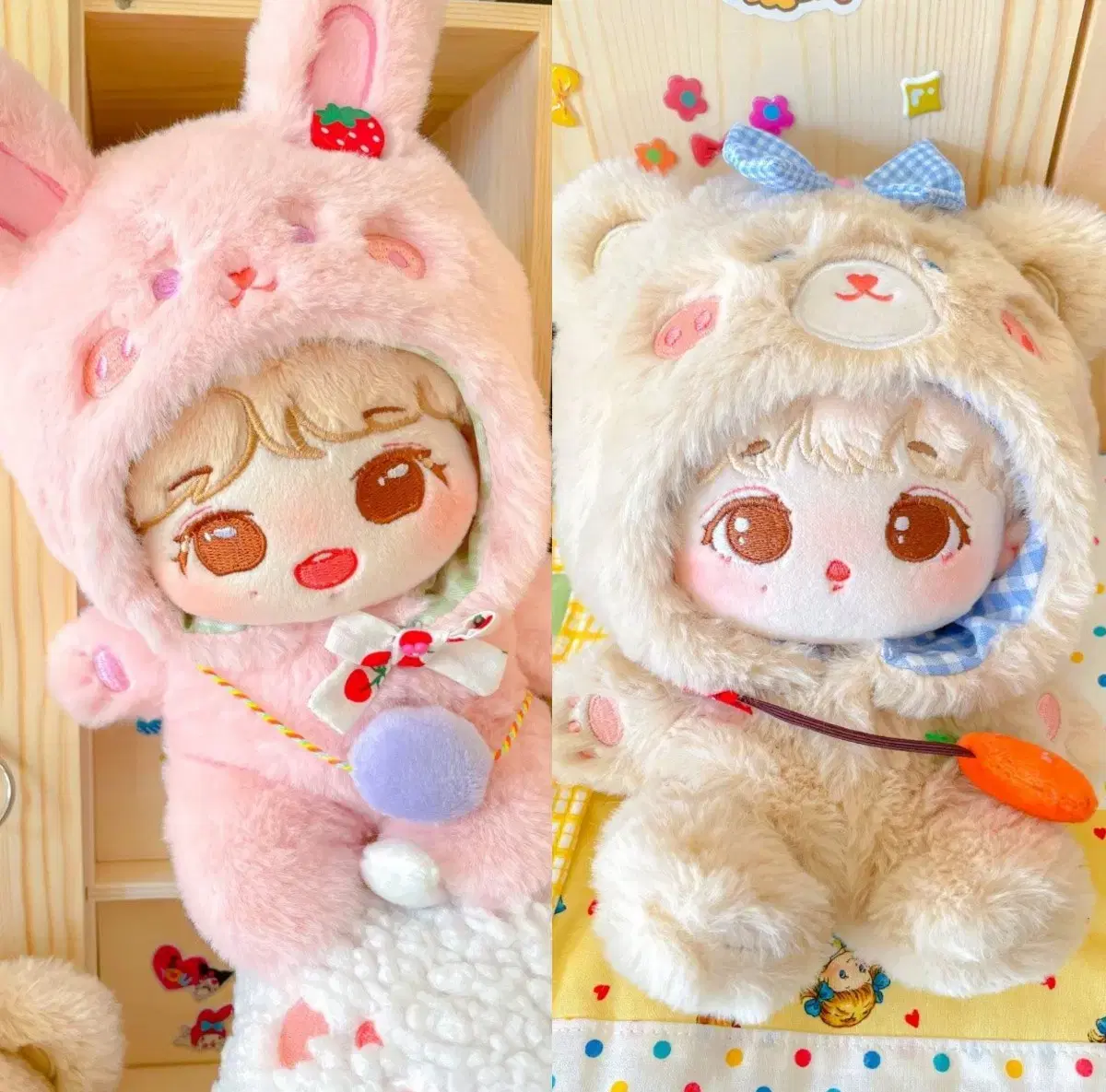 Shamanic 20cm Watermelon House Space Suit Bunny Bear WTS