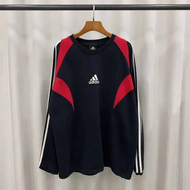 Adidas Tricolor Logo Casual Man-to-Man 110 S04193