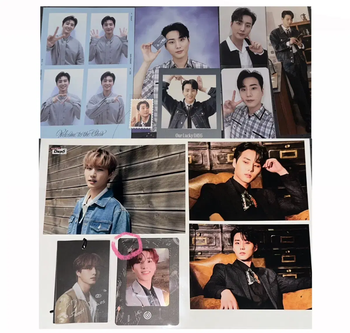 Day 6 Young K photocard (pre-order benefits, etc.)