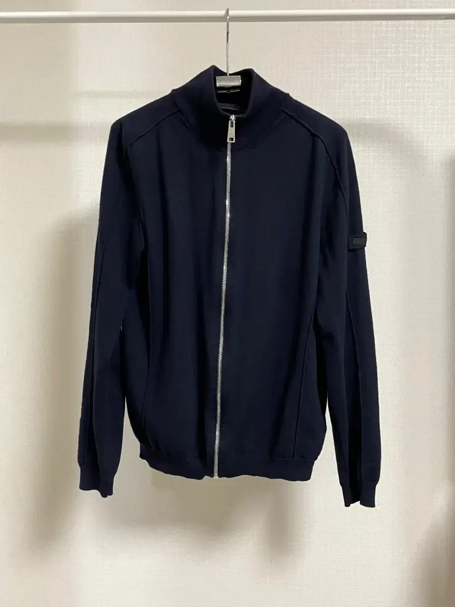 Prada Wool Zip-up Knit Jacket 50