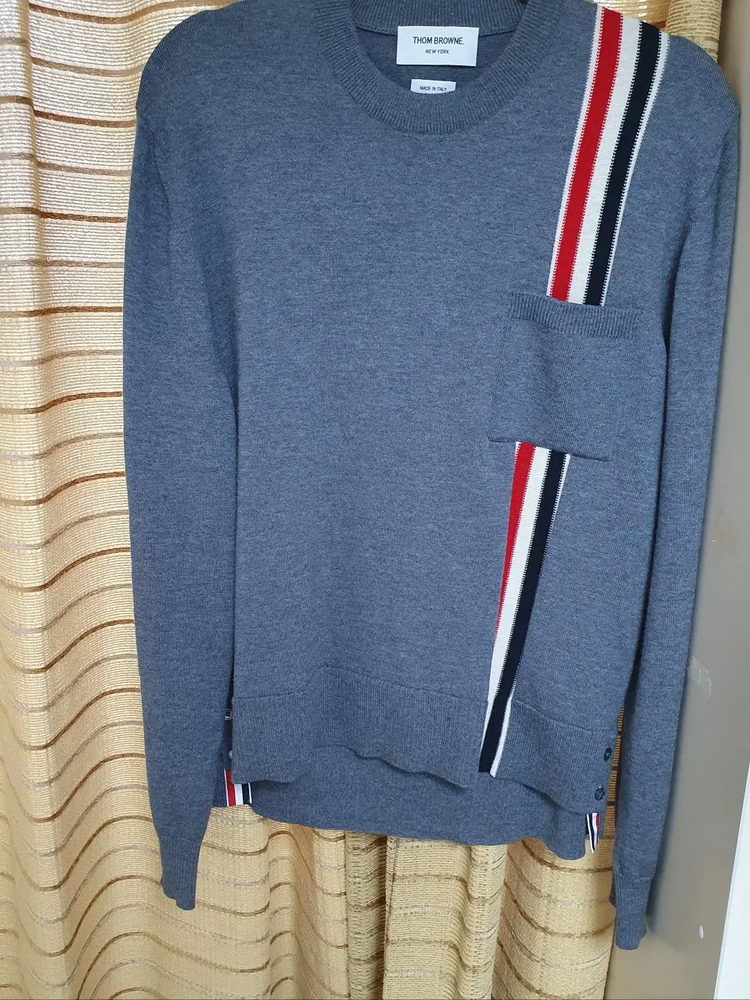 Thom Browne Three Stripe Knit Relaxed Fit Size 4 in mint condition