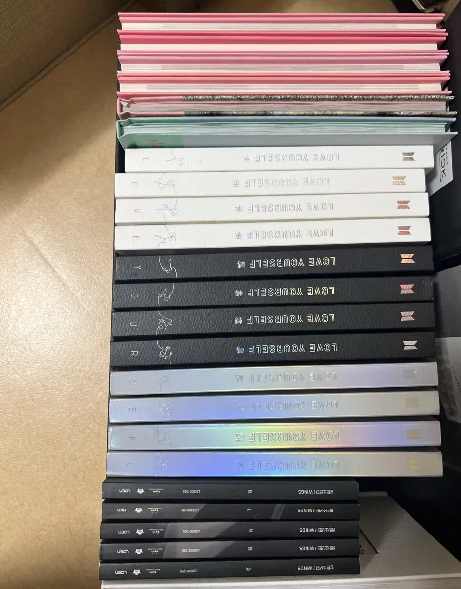 bangtan album bulk disposition bts album wts