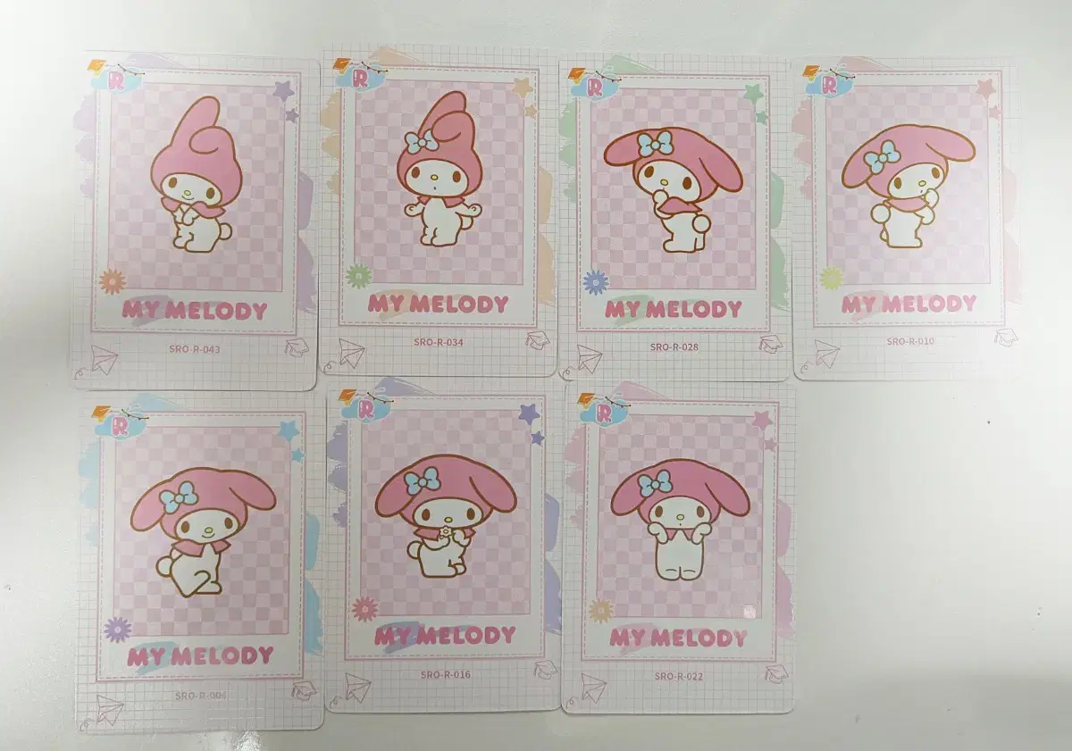 Sanrio Photocard Character Collectors' kard My Melody R-Card Set sell 1st Edition