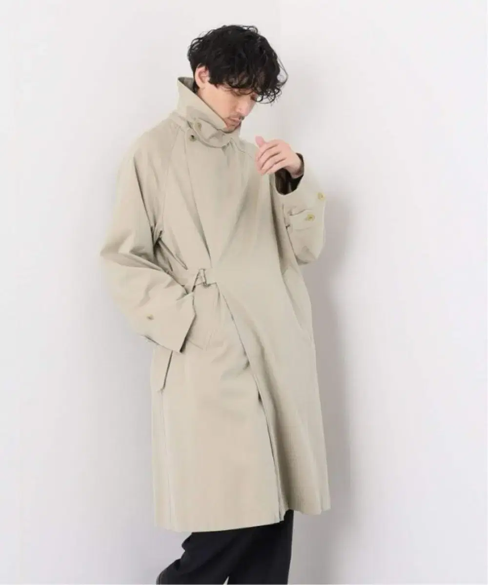 Komori Washed Tyloken Coat Beige